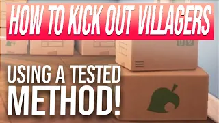 ACNH How to Kick Out ANY Villager! Tested Method for Getting Rid of Unwanted Villagers!