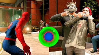 Marvel's Spider-Man PS4 All Passed Quick Time Events - Spider-Man Saves All Characters - PS4 Pro