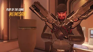 Reaper ULT (Death Blossom) Sextuple Kill | Overwatch