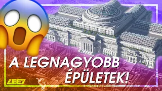 Betiltott könyvtár? | A Minecraft LEGNAGYOBB épületei!