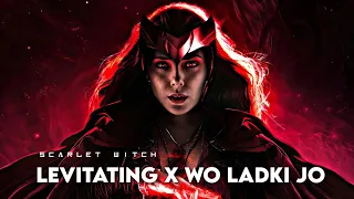 Levitating X Wo ladki jo ft. Scarlet witch edit | Scarlet witch status | levitating edit status