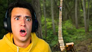 Reacting To INSANE Mountain Biking!