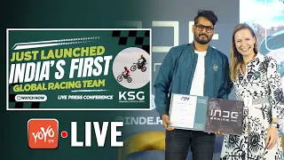 LIVE: India's First Global Racing Team Press Conference | Kankanala Sports Group | YOYO TV Times