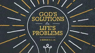 God's Solutions to Life's Problems // Dr. Stephen G. Tan