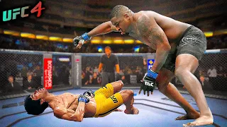 Bruce Lee vs. Walter Jermaine Harris | American MMA (EA sports UFC 4)