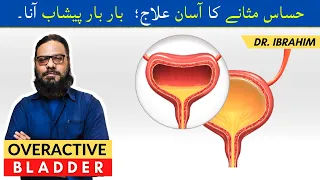 Masana Ki Hassasiat Ka Ilaj | Peshab Bar Bar Aana | Overactive Bladder OAB | Frequent Peeing