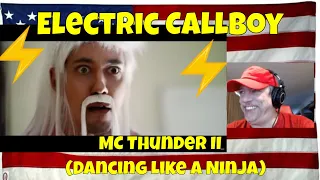 Electric Callboy - MC Thunder II (Dancing Like a Ninja) OFFICIAL VIDEO - REACTION - LMAO as usual