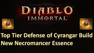 NEW NECROMANCER ESSENCE: VOICELESS SCREAM SHOWCASE | Diablo Immortal