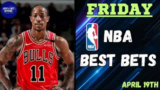 NBA Play-In Tournament Best Bets, Picks, & Predictions for Today, April 18th!