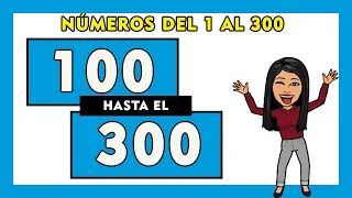 🌝Números del 100 al 300 en letras en español ✅  | Spanish Numbers 100-300