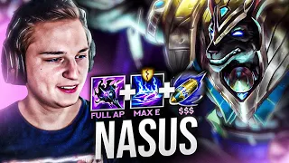 C'EST BEAUCOUP TROP FORT, C'EST DÉBILE! - Pandore Reacts 'The AP Nasus Boom Is Here'