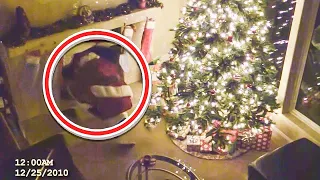 Sketchy Home Videos of Santa Claus Caught On Tape