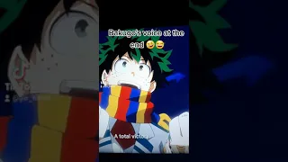 Bakugo's voice at the end😂🤣😂/bruh paos🤣😂🤣😂🤣