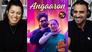 Angaaron (The Couple Song) Lyrical Video | Pushpa 2 The Rule | Allu Arjun | Rashmika | Reaction!