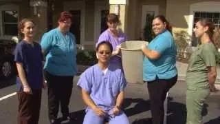 Orlando Oral Surgeon does ice bucket challenge.