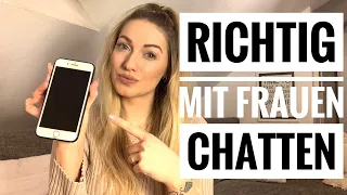 Schreibe ihr ab sofort das - So hast du Erfolg beim chatten