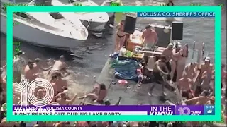 WATCH: Fight breaks out at massive Florida boat party