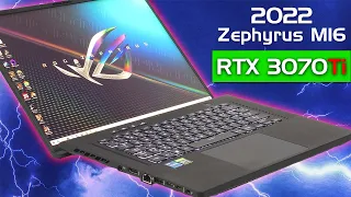 2022 Rog Zephyrus M16 Power Consumption Test | RTX 3070Ti Gaming Laptop