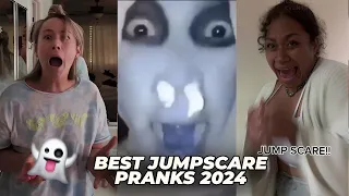 Funniest Scare Cam Pranks 2024 | Jump Scare Funny Compilation #18