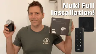 HOW TO Install a Nuki Smart Lock, Bridge and Keypad - Made Easy