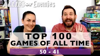 Top 100 Board Games of All Time: 50 - 41