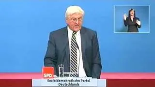 Frank-Walter Steinmeier auf dem Bundesparteitag