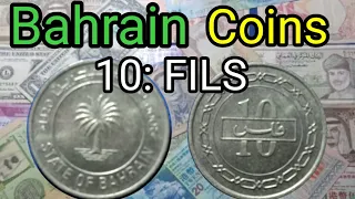 Bahrain 2000 10 Fils Coins Collection