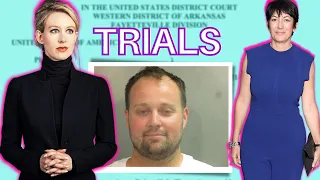 Lawyer Reacts | Trials. Josh Duggar, Elizabeth Holmes, and Ghislaine Maxwell.