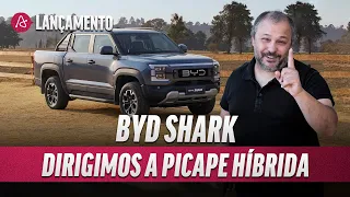 BYD SHARK: É HORA DE APOSENTAR O DIESEL? RODAR DE SUV E COM 3 MOTORES