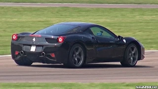 Ferrari 488 GTB Test Mule in Action @ Fiorano - Ferrari 3.9 Twin Turbo V8 Sound