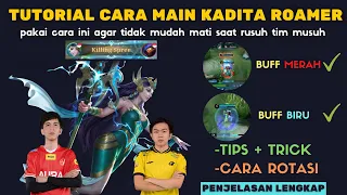 CARA MAIN KADITA ROAMER RUSUH SEPERTI KIBOY DAN GODIVA, TUTORIAL KADITA TANK AGAR DAMAGE SAKIT MLBB