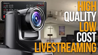 $1400 HIGH QUALITY LOWCOST LIVE STREAMING SETUP FOR CHURCHES