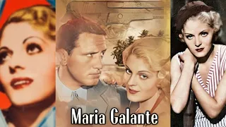 MARÍA GALANTE (1934) Spencer Tracy, Ketti Gallian y Ned Sparks | Drama, Romance | blanco y negro