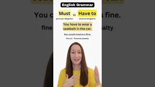 English grammar - MUST and HAVE TO