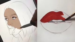 ODDLY SATISFYING ART VIDEOS 🤤😍 | Natalia Madej Compliation