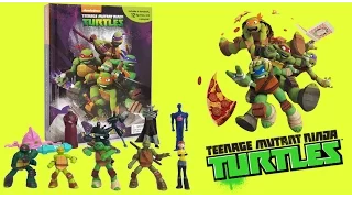 TMNT Teenage Mutant Ninja Turtles My Busy Books Read Along for Kids