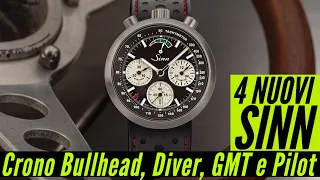 Novità SINN 2020 | Un Crono Bullhead (fighissimo!), un Diver, un GMT e un Pilot