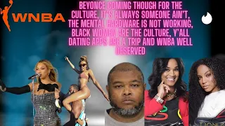 Beyonce, Tybee Island, Orin Turner, Cynthia Cureton-Robles, Sanita Deck, Tronus, Tinder and WNBA