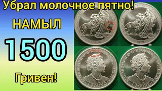 Бешеные деньги вот что даёт чистка монет 👆 + 1500 гривен к цене Уна и лев супер Инвестиции 2020 2021