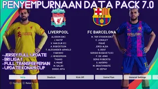 Tutorial Import Data Pack 7.0 PES 2021 Terbaru PS4,PS5 & PC