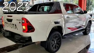 Just arrived 😍 2023 Toyota HiLux truck  “ GR-Sport “ V6 “ with price “