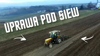 🇵🇱 Uprawa pod Siew w Małopolsce ✔ Ujęcia z Drona ✮ Ursus C-360 w Akcji!  ✔ Oporowa Uprawa!? 🇵🇱