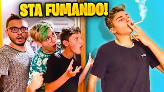 HO INIZIATO A FUMARE! SCHERZO A CAP, OCTY E CRAZIE! 😱 VILLA DEGLI YOUTUBERS