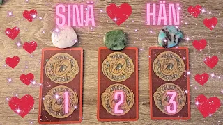 Sinä 🩷 Hän - suhteenne energiat🩷🔮TAROT🔮 valitse kristallikivi🌟