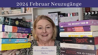 2024 Februar Neuzugänge / neue Rezensionsexemplare / Bücher mit und ohne Farbschnitt