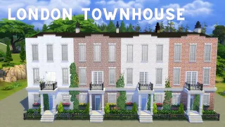 London Townhouse | Part 1 | The Sims 4 CC Speed Build