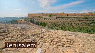 JERUSALEM. The City Is Famous as One of The Most Holy in The World. Mount of Olives