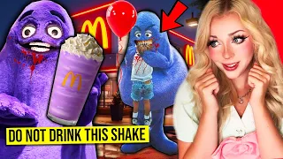 Do NOT DRINK The Grimace Shake...(*BAD IDEA*)