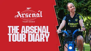 The Arsenal Tour Diary | Mead's singing, Catley's bike tricks, Viv's back and a game of Invisigoals