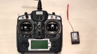 Turnigy 9x v2 review, receiver output and reaction test